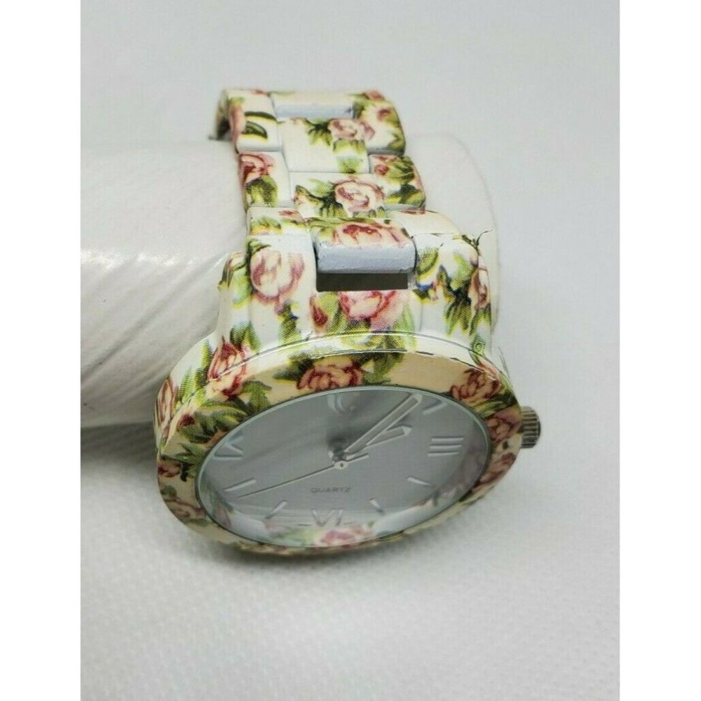 Quartz Floral Band C Japan Movement Vintage Watch - Picture 6 of 12